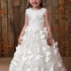Glorious A-line Jewel Sleeveless Floor-length Flower Girl Dress