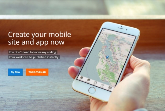 Create your mobile site and app now